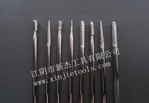 来自江阴市新杰工具提供的新锐牌高品质耐磨钨钢牙科磨头产品